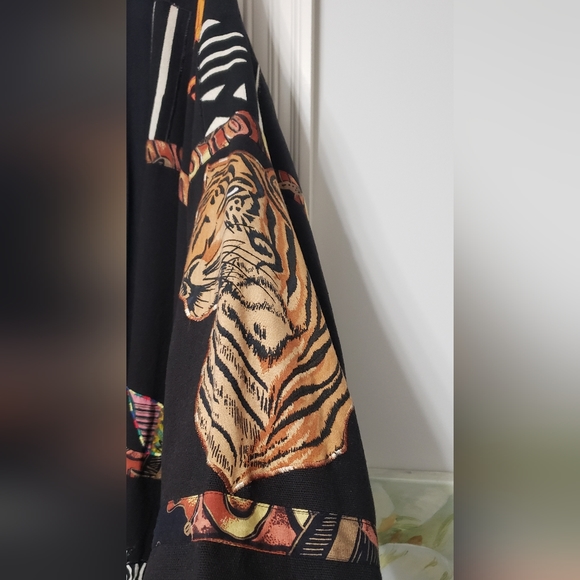 Fully Lined Cotton Trapeze Jacket - Black - 2x (Runs Large) - Picture 5 of 8